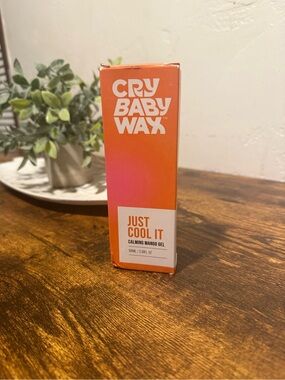 Cry Baby Wax Just Cool It Calming Mango Gel - Orange
